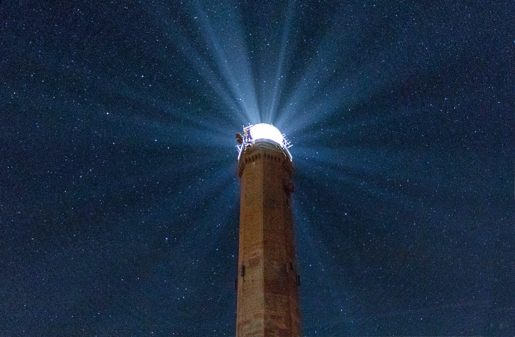 Der Leuchtturm bei Nacht