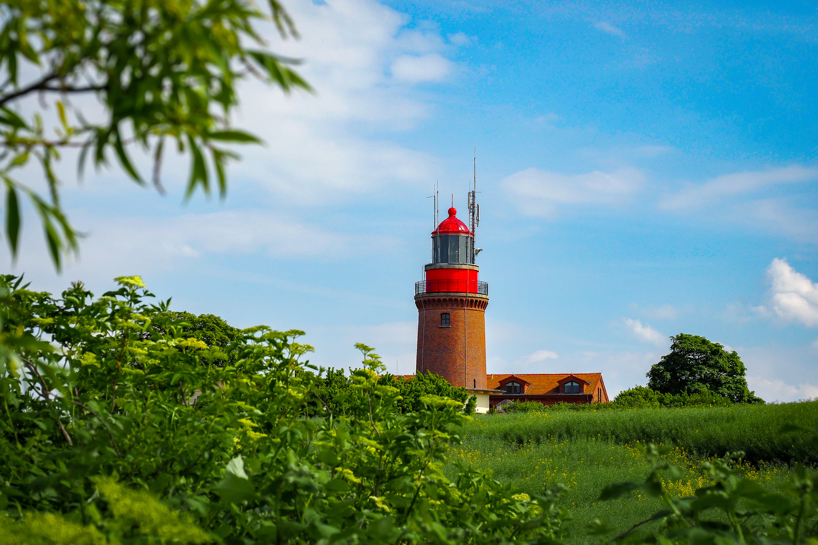 Der Leuchtturm BUK - Topografisch der höchstgelegene Deutschlands