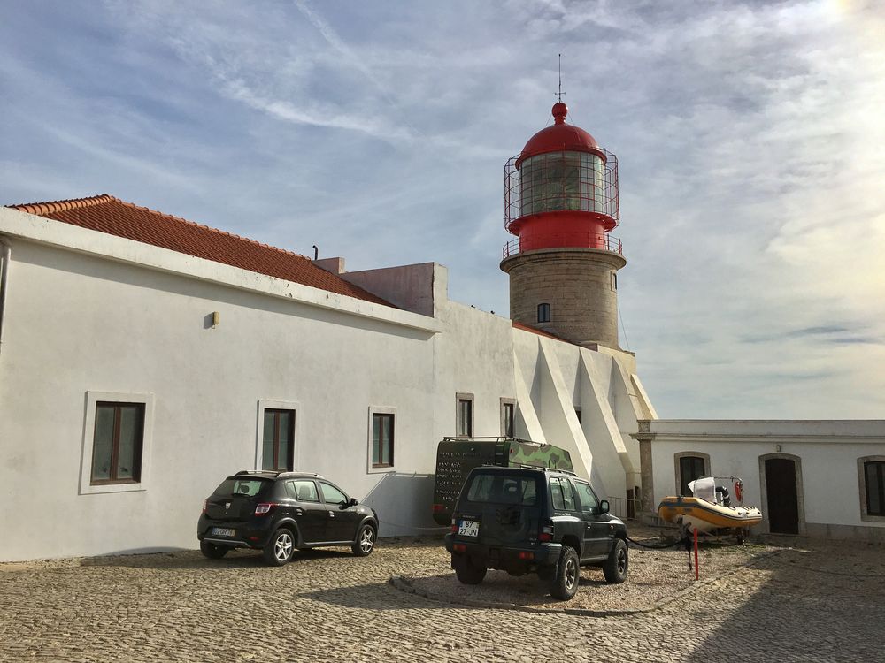 Der Leuchtturm Cabo de Sao Vicente