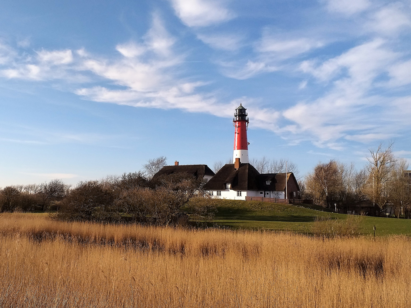 Der Leuchtturm der Insel Pellworm