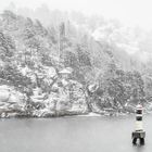 der Leuchtturm im Fjord