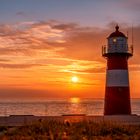 Der Leuchtturm im Sonnenuntergang