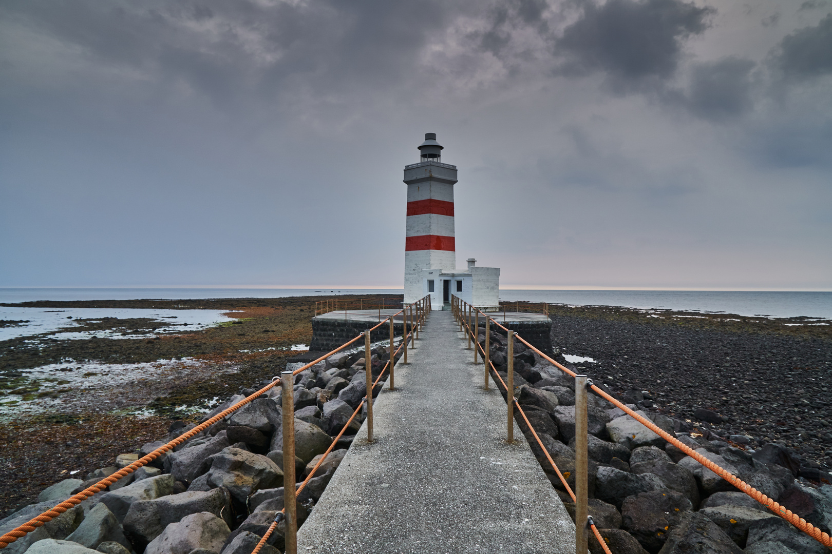 Der Leuchtturm in Gardskagi