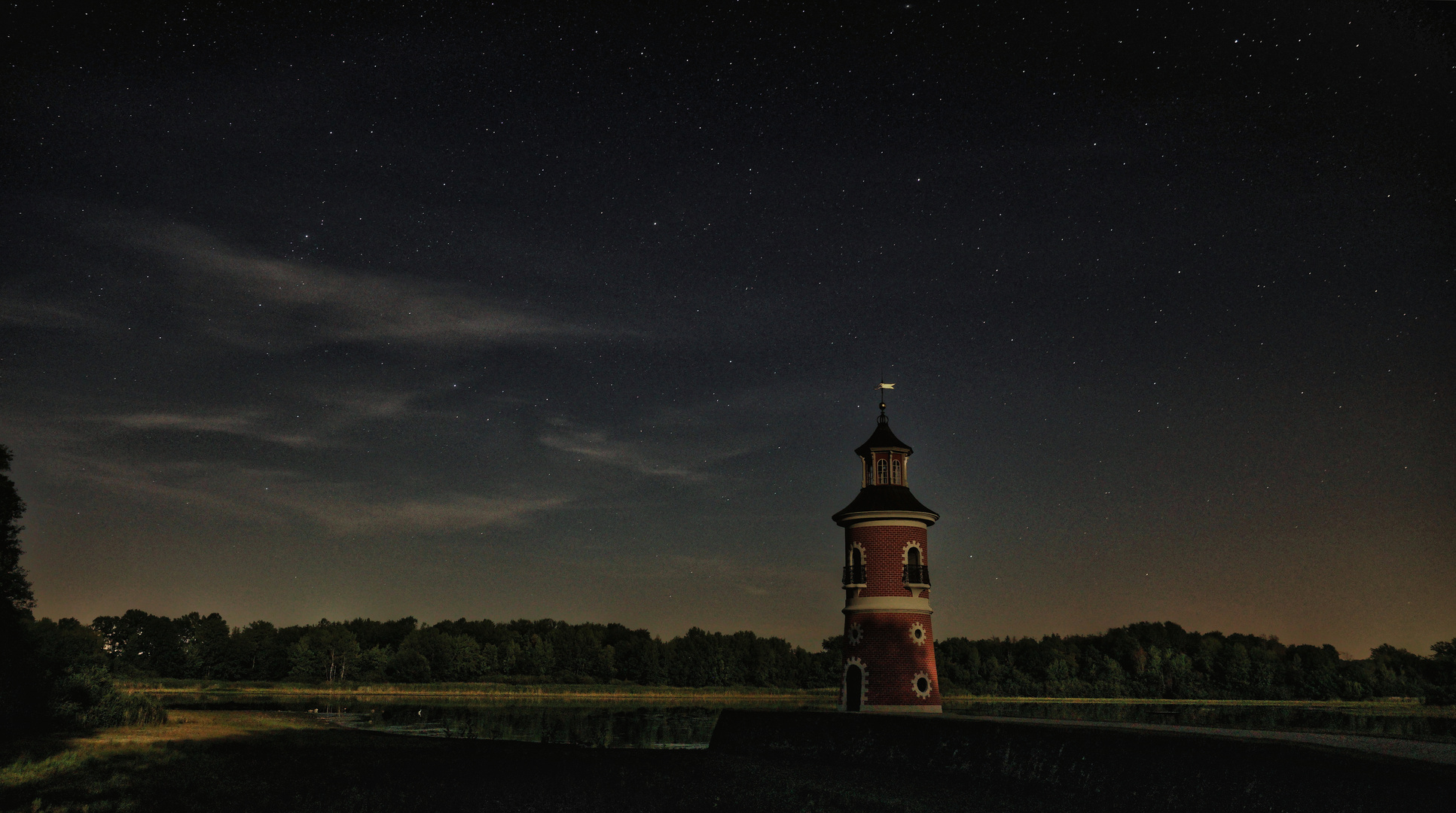 Der Leuchtturm in Moritzburg