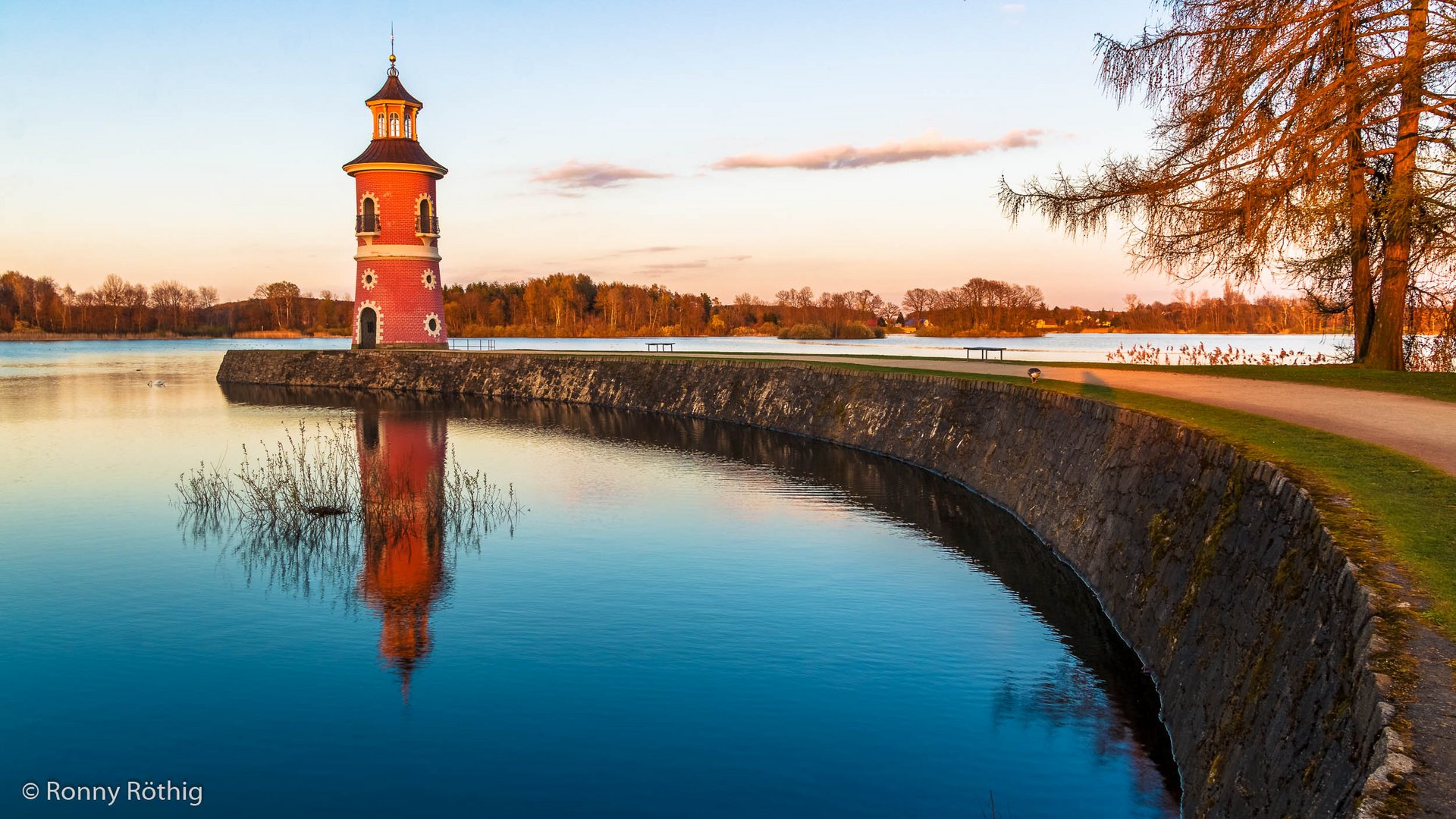 Der Leuchtturm in Moritzburg