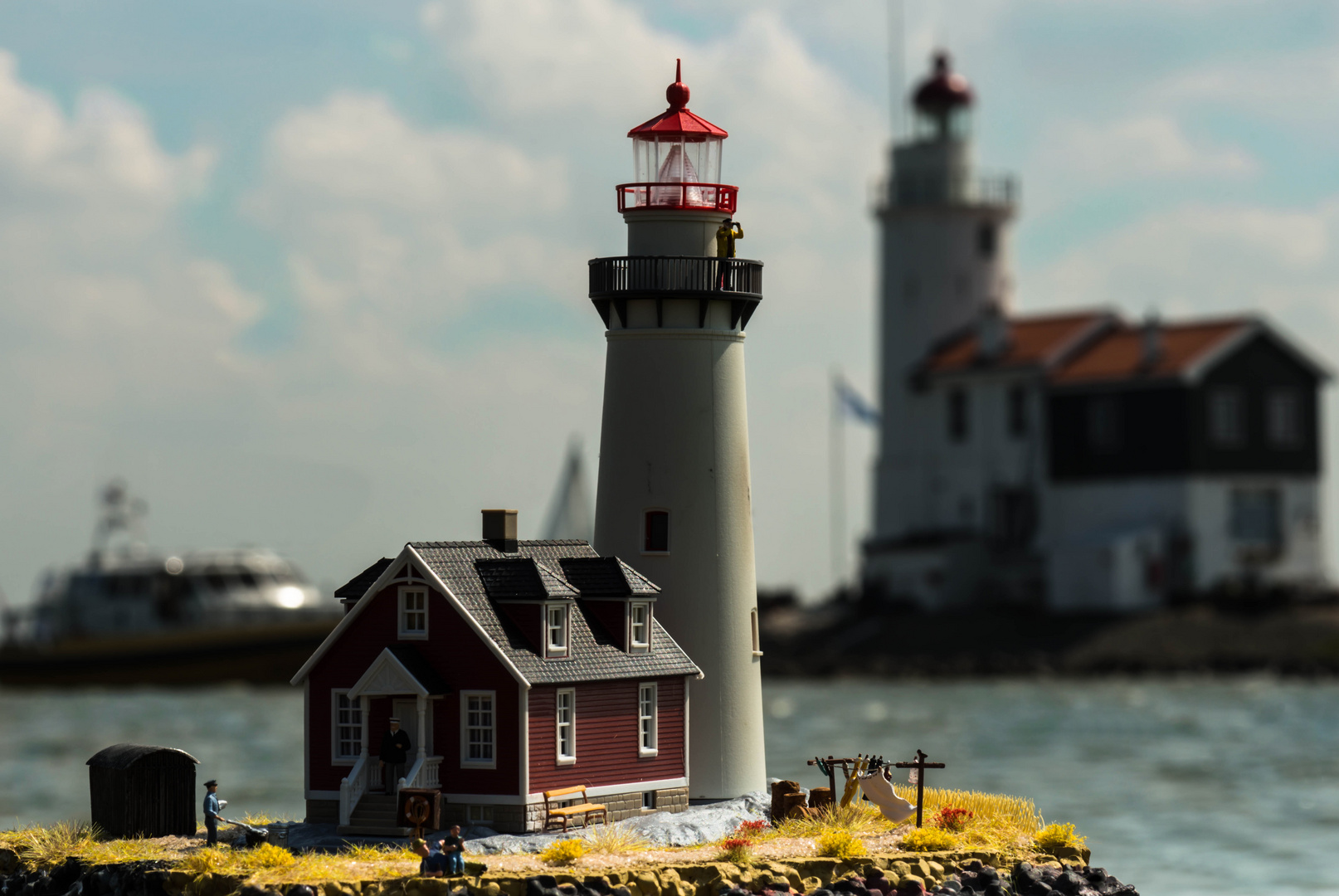 Der Leuchtturm in NL Marken bekam Zuwachs