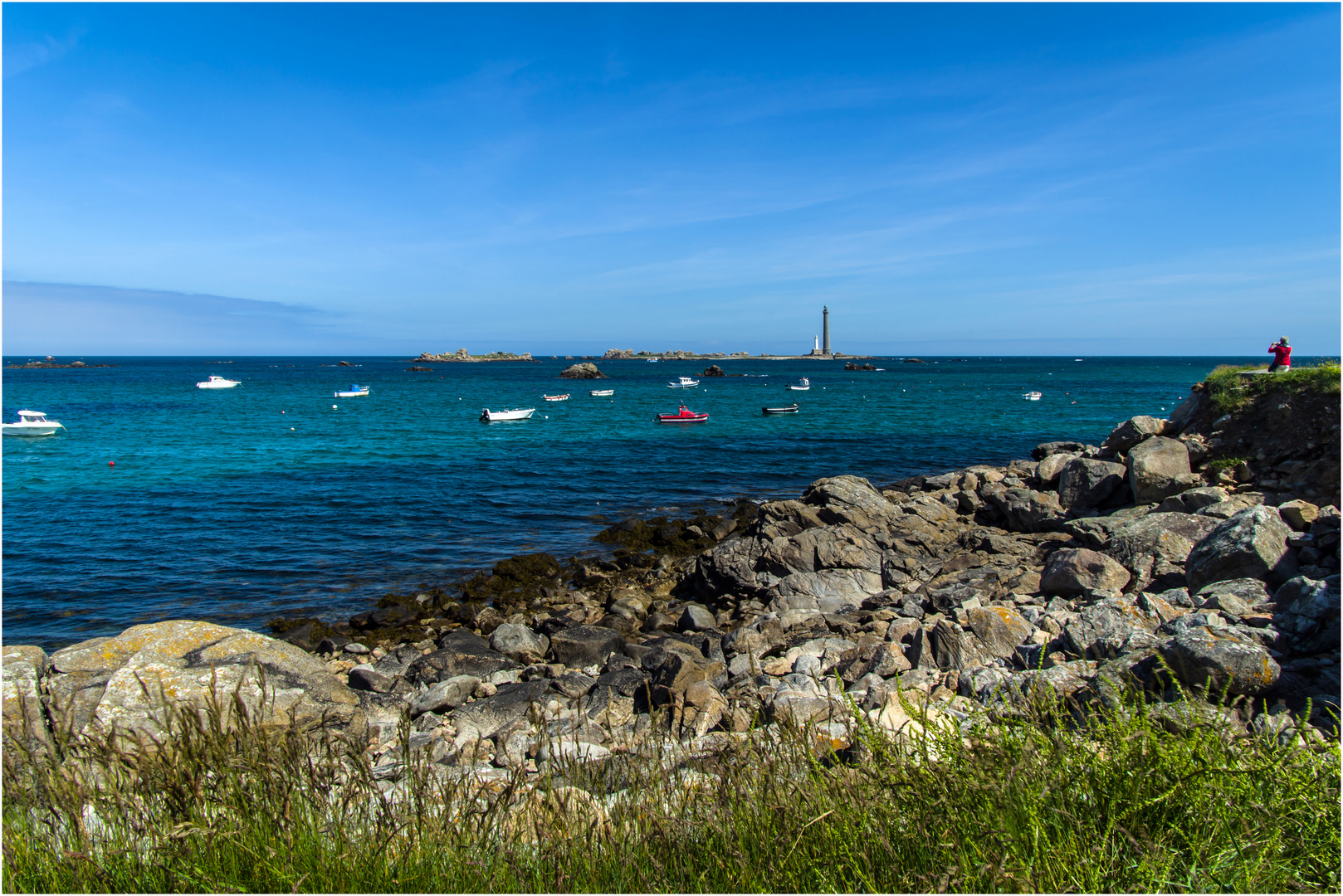 Der Leuchtturm Île Vierge, Bretagna 01