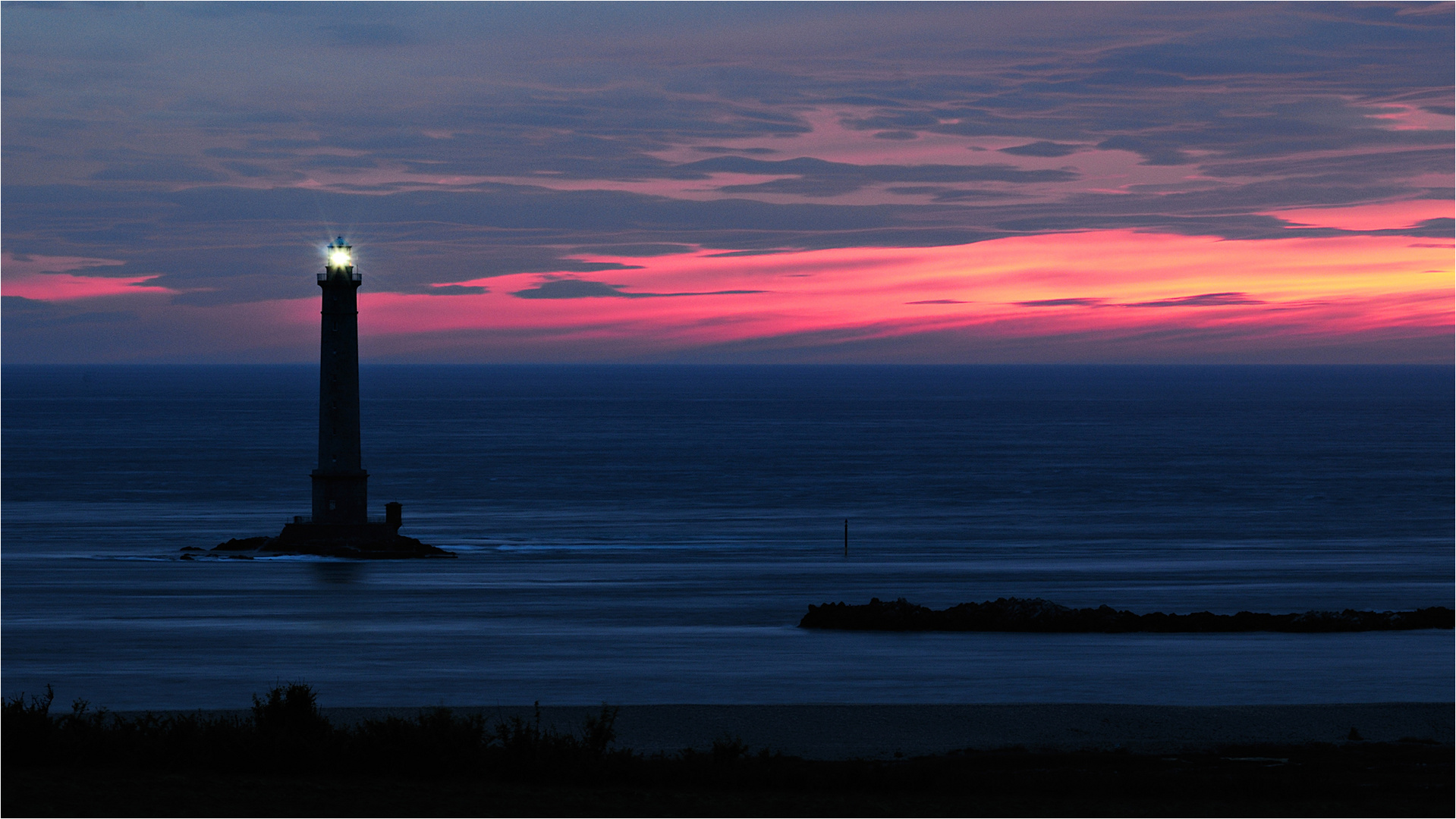 Der Leuchtturm Phare de la Hague