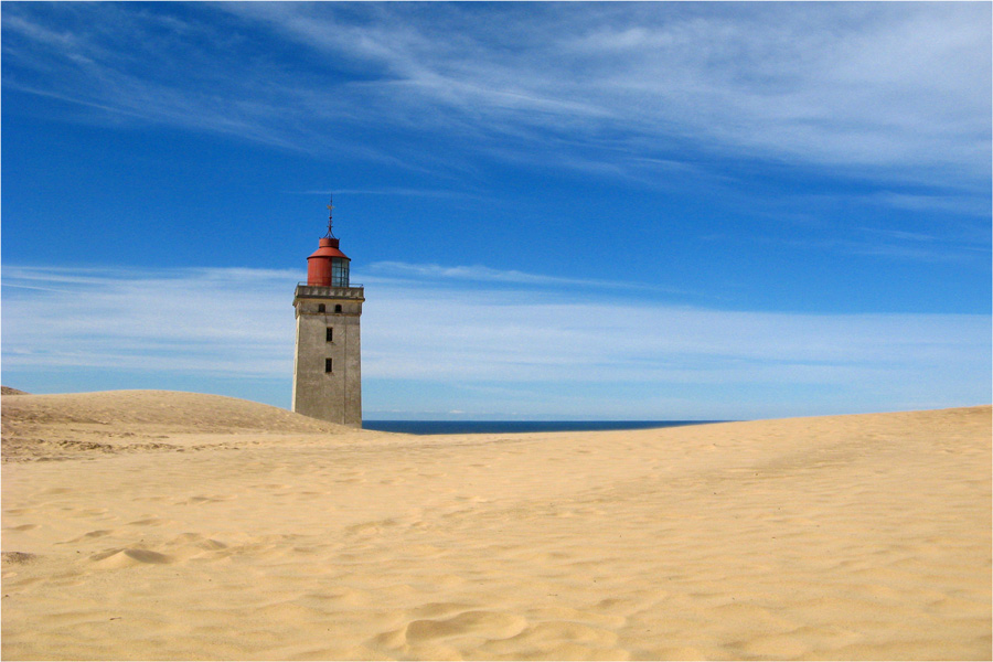 Der Leuchtturm und die Düne