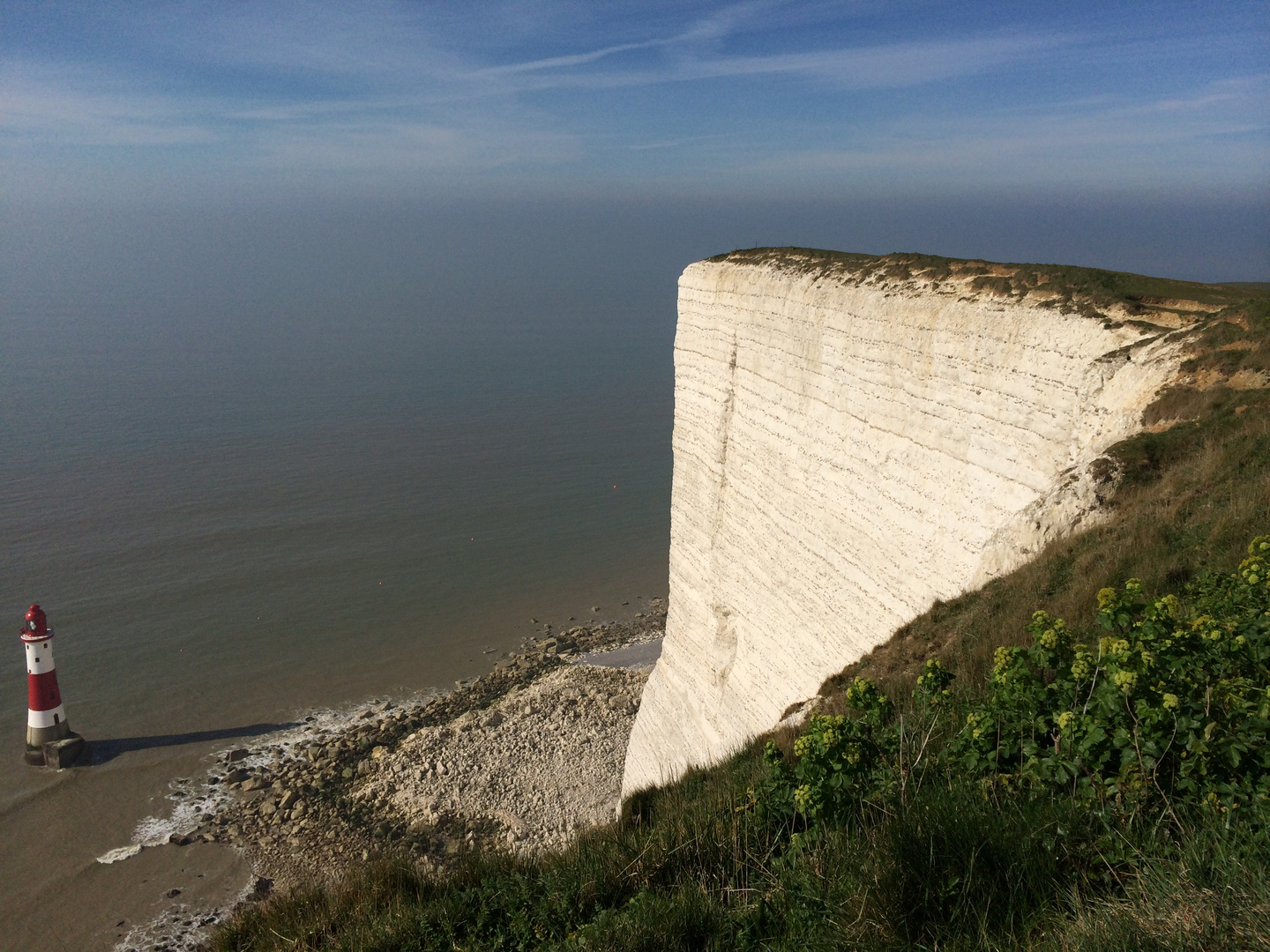 Der Leuchtturm und die Klippe