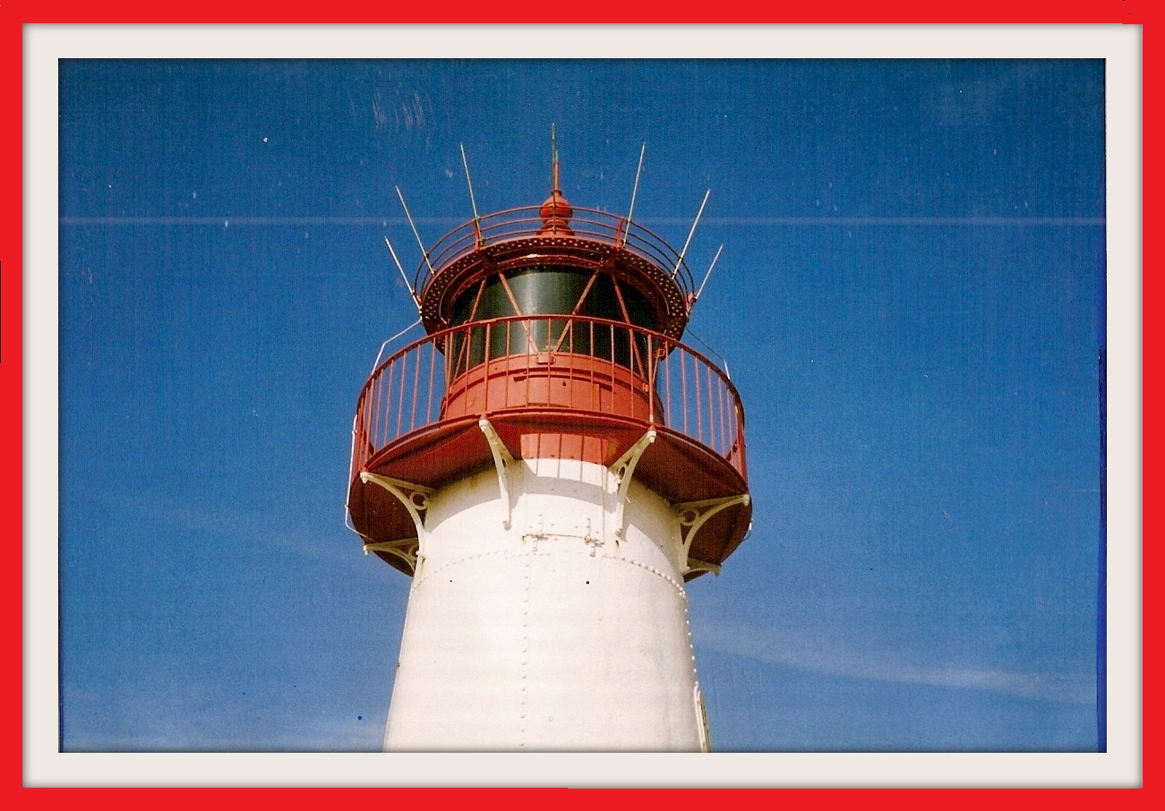 Der Leuchtturm vom Ellenbogen/Sylt