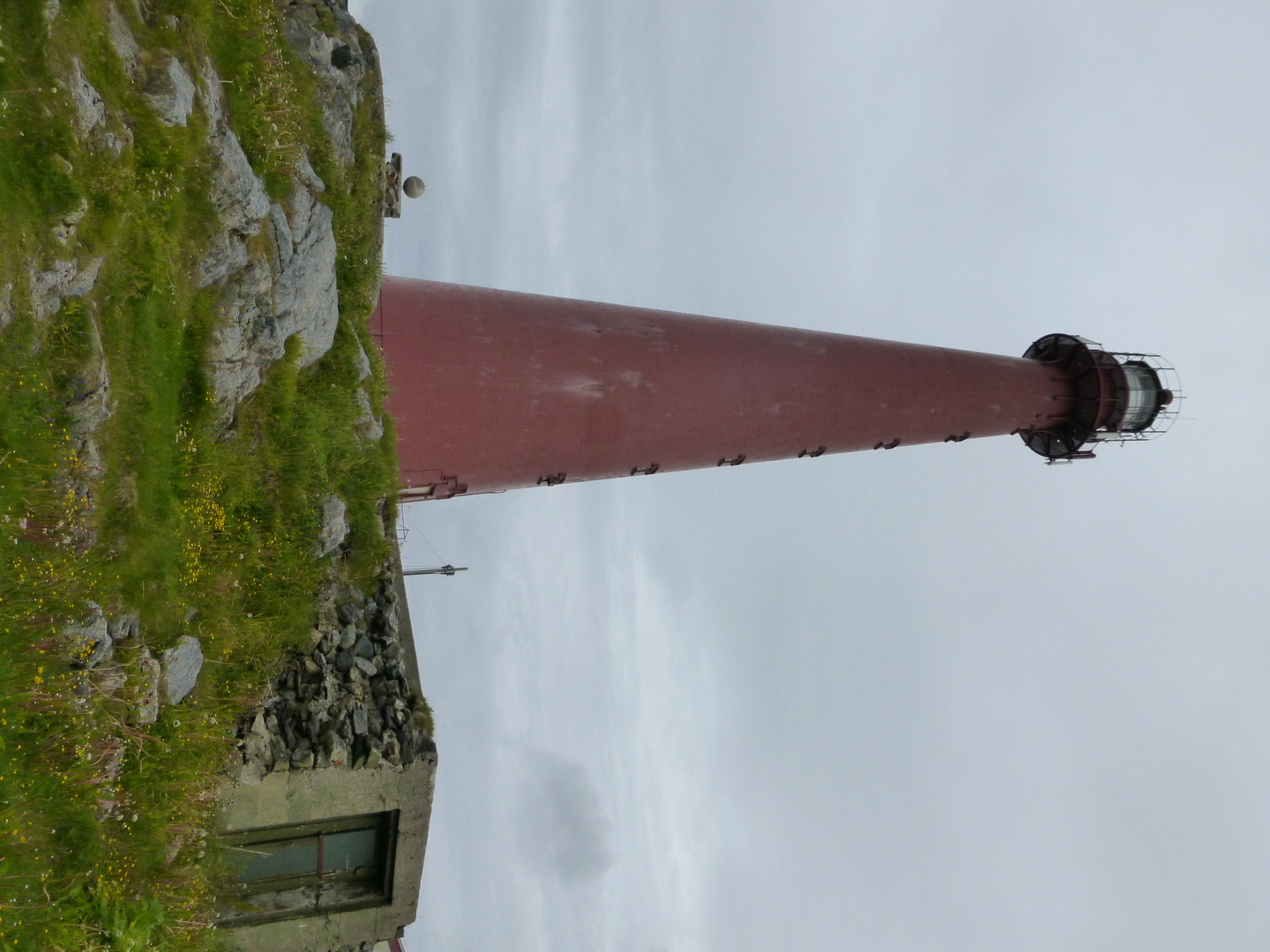 Der Leuchtturm von Anderes auf die Verstrahlen