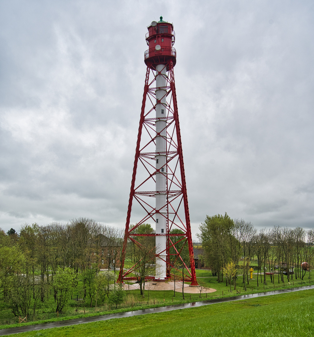 Der Leuchtturm von Campen, Niedersachsen