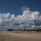 Der leuchtturm von der Insel Borkum