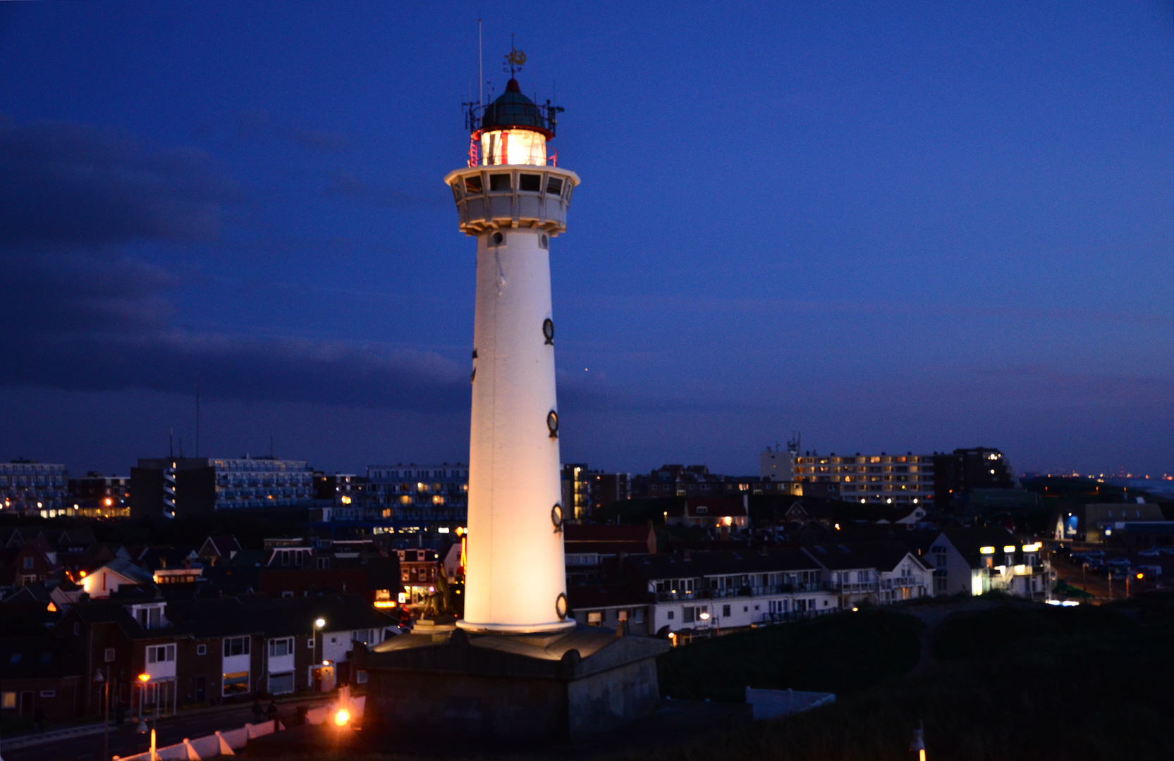 Der Leuchtturm von Egmond aan Zee - Vuurtoren Jan van Speijk