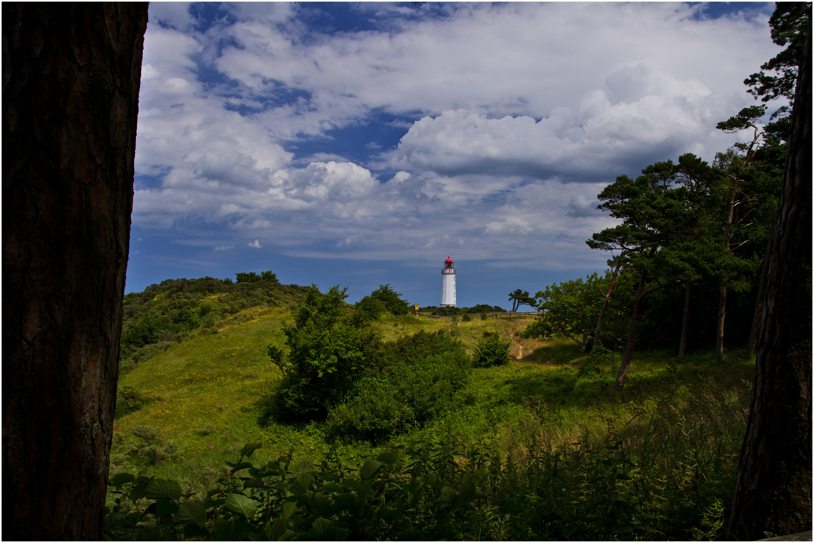Der Leuchtturm von Hiddensee ist immer ein Bild wert