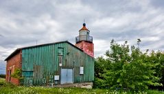 Der Leuchtturm von hinten