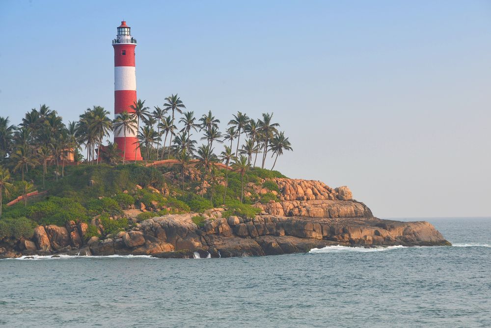 der Leuchtturm von Kovalam