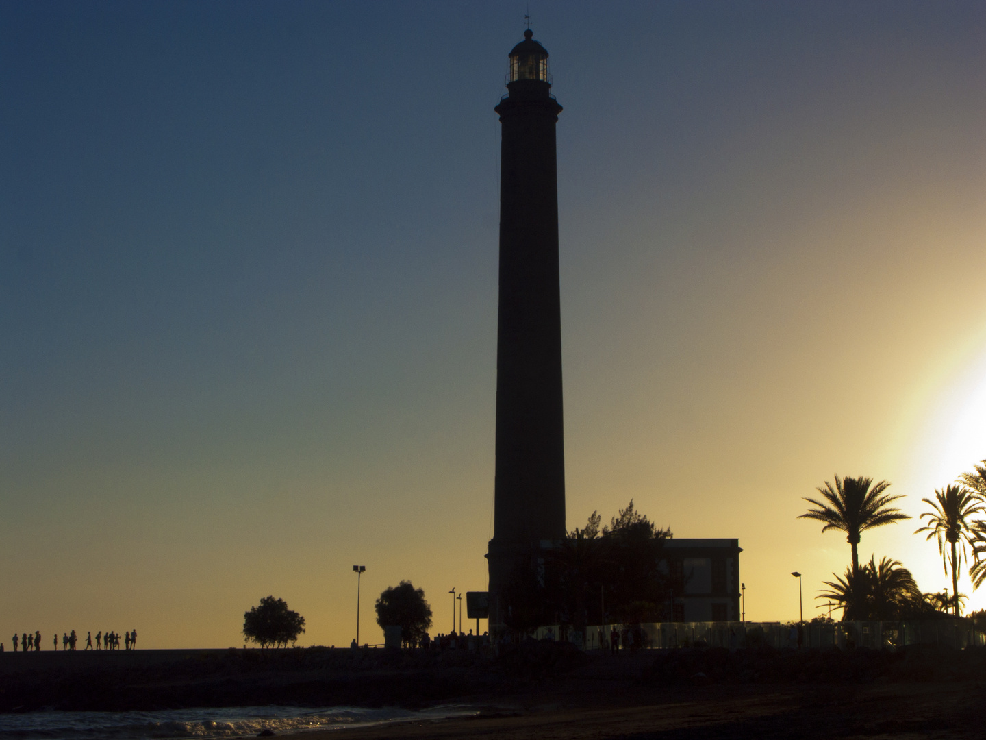 Der Leuchtturm von Maspalomas/Gran Canaria