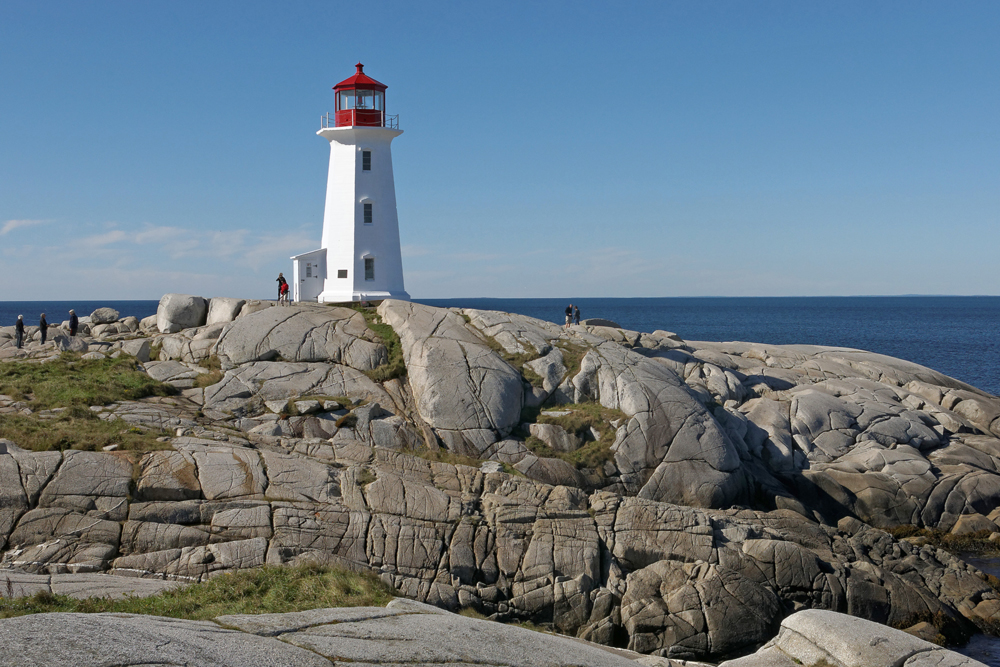 Der Leuchtturm von Peggy`s Cove