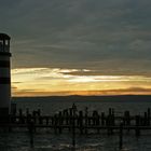 Der Leuchtturm von Podersdorf am Neusiedler See