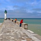 Der Leuchtturm von Saint-Valery-en-Caux