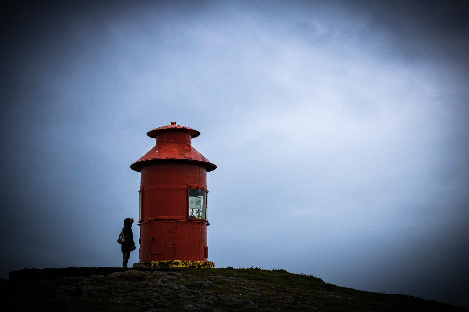 Der Leuchtturm von Stykkishólmur 