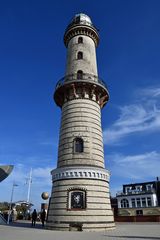 Der Leuchtturm von Warnemünde