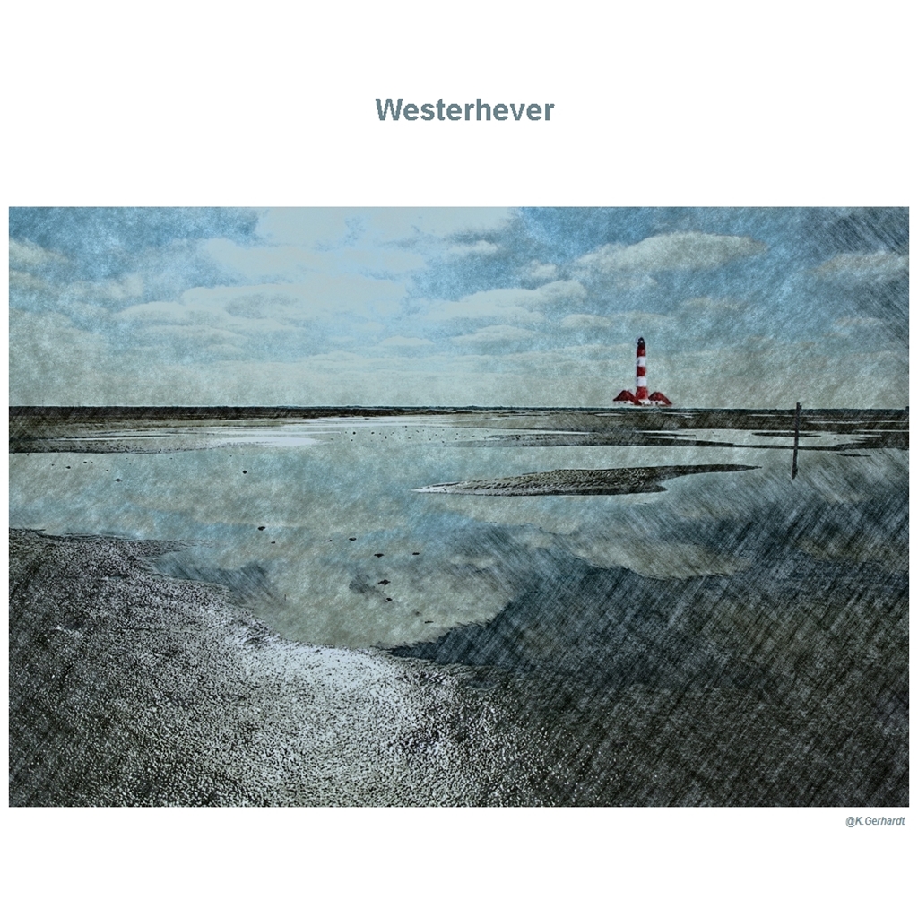 Der Leuchtturm Westerhever