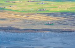 Der Leuchtturm Westerheversand (2)