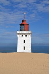 der Leuchturm an der Wanderdüne