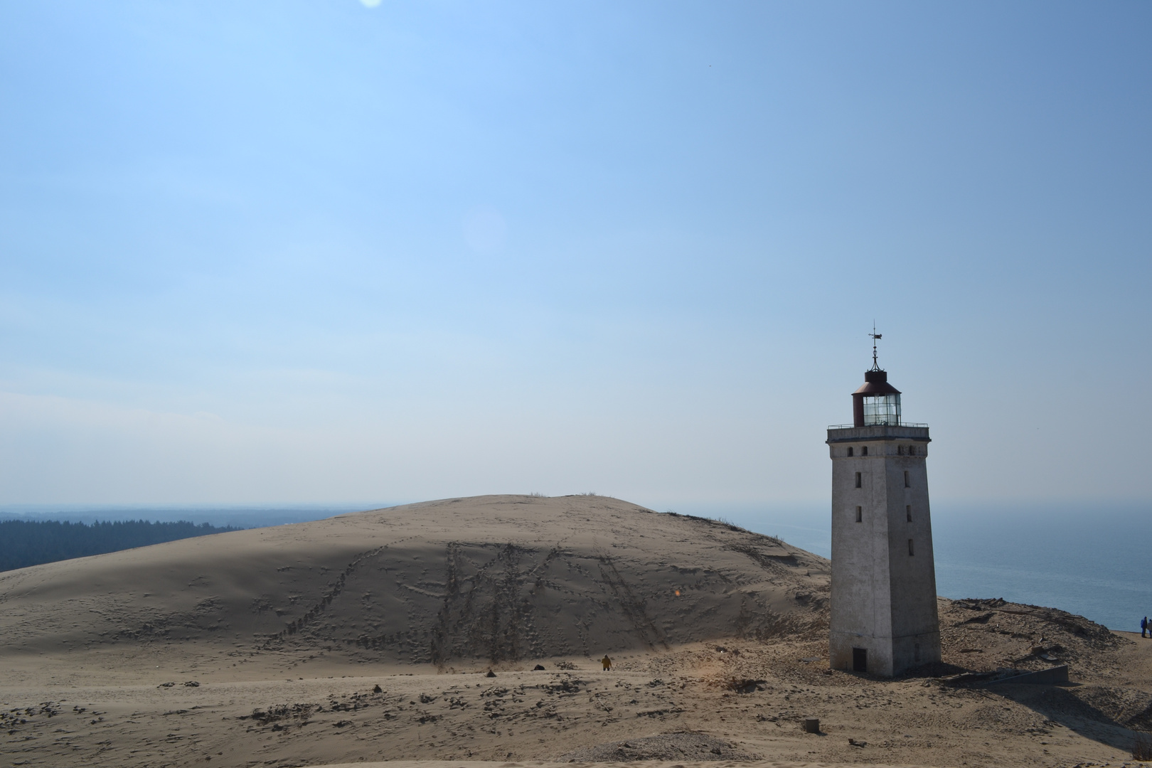 Der Leuchturm in der Wanderdüne