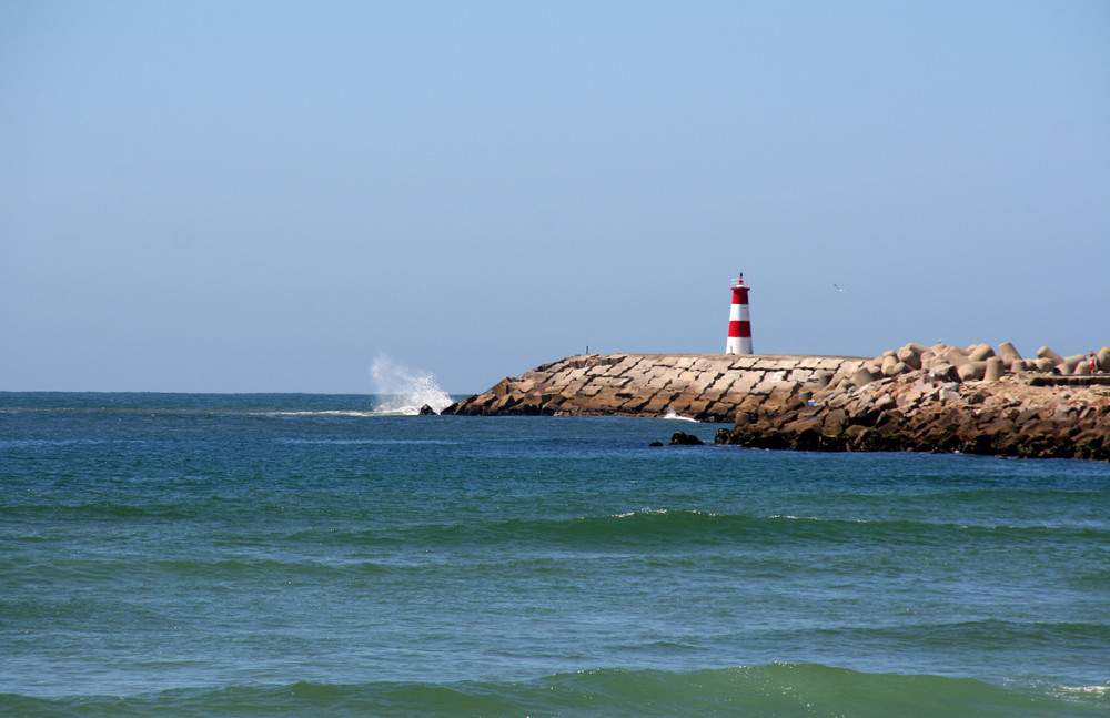 Der Leuchturm von Aveiro