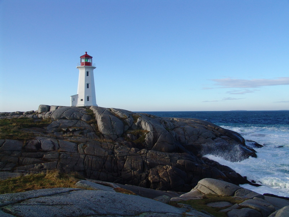 Der Leuchturm von Peggys Cove