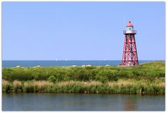 Der Leuchturm von Stavoren in Holland