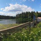 Der Leupoldshammer-Stausee bei Hendelhammer 