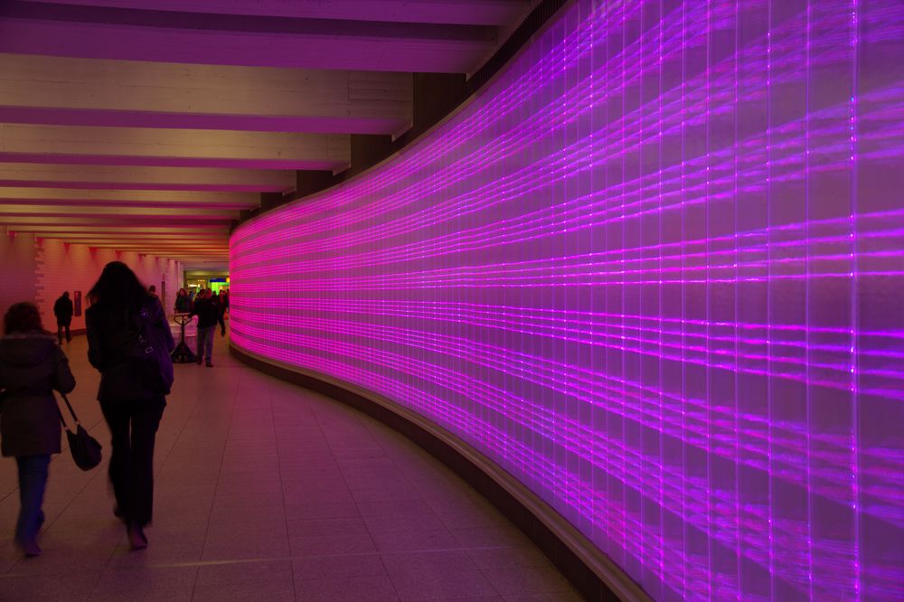 Der Lichtgang am Essener Hauptbahnhof