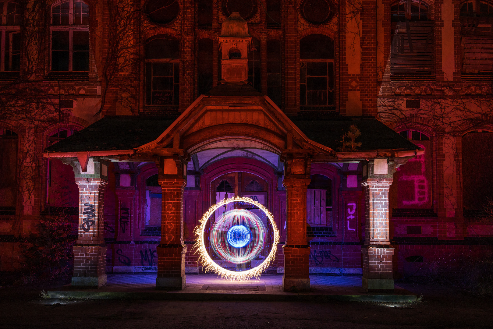 Der Lichtkreis in Beelitz