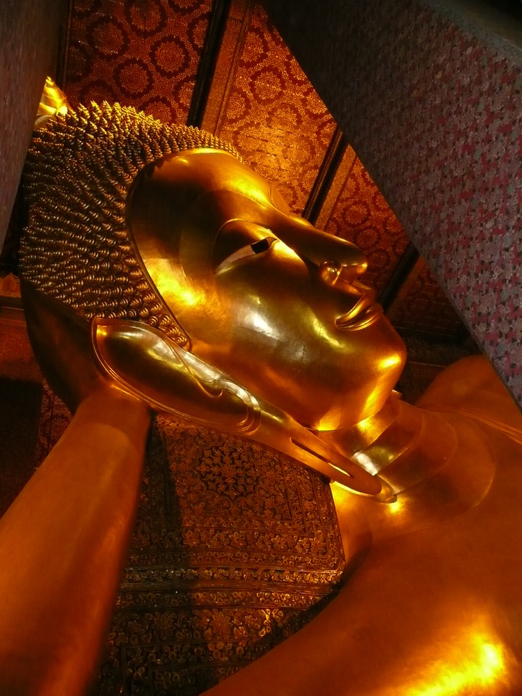 Der liegende Buddha im What Po