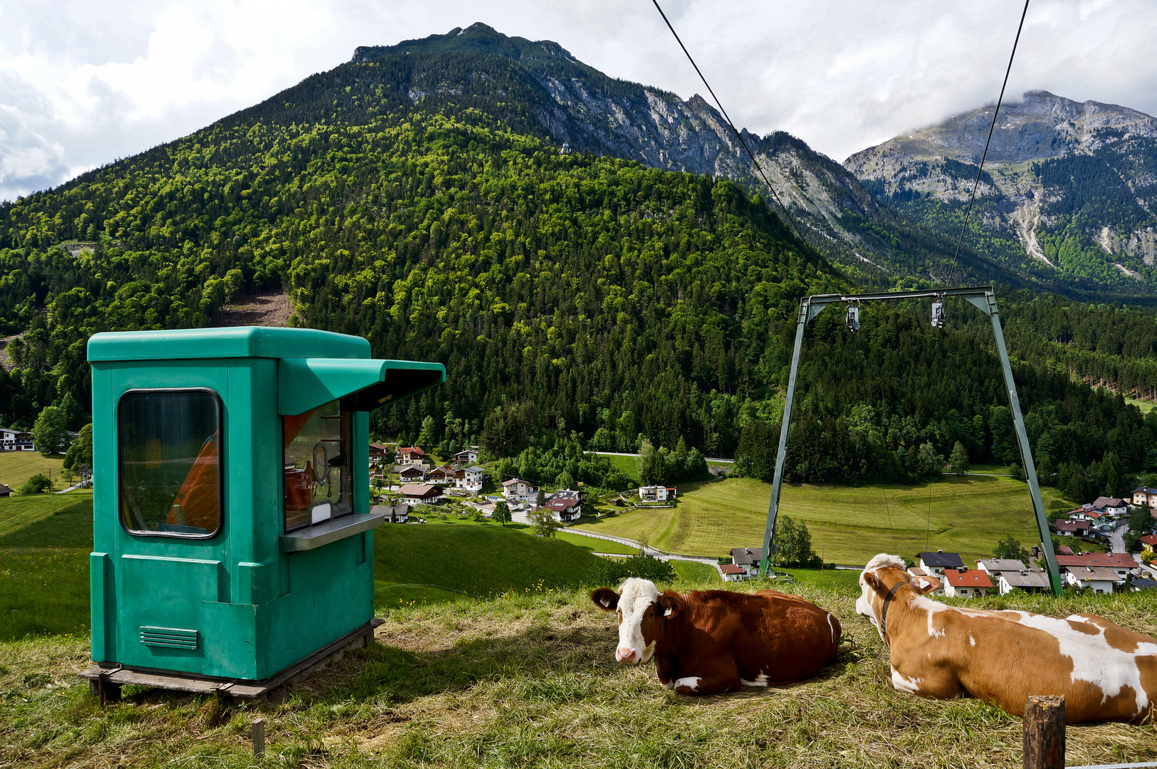 der Lift ist vorübergehend geschlossen