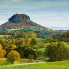 Der Lilienstein aus Richtung Struppen