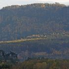 Der Lilienstein wegen der Lokomotive so groß wie es geht