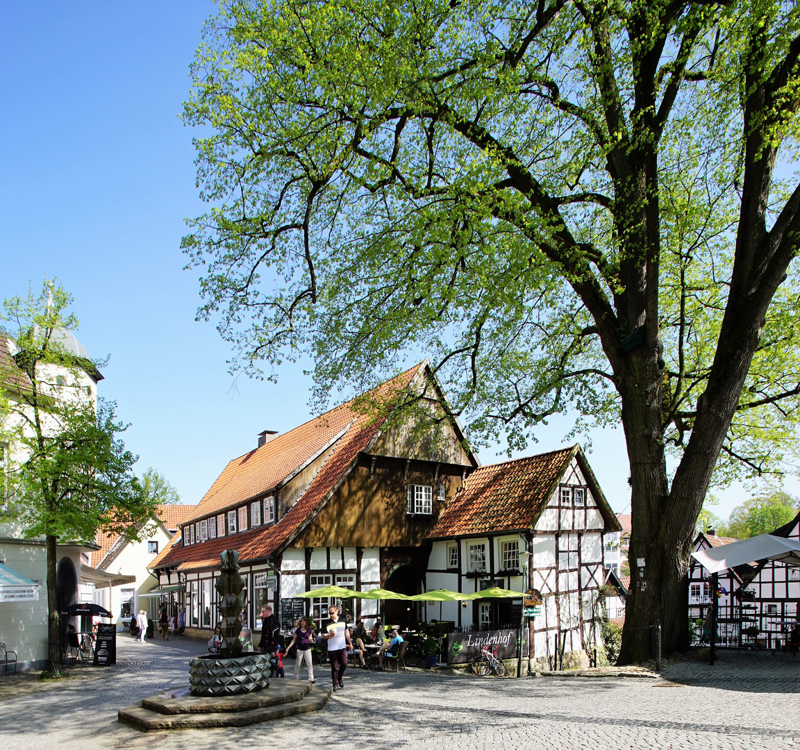 Der Lindenhof am Marktplatz in Tecklenburg