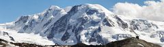 Der Liskamm ist bei den Viertausender Gipfeln im Wallis bei den höchsten europäischen Gipfeln
