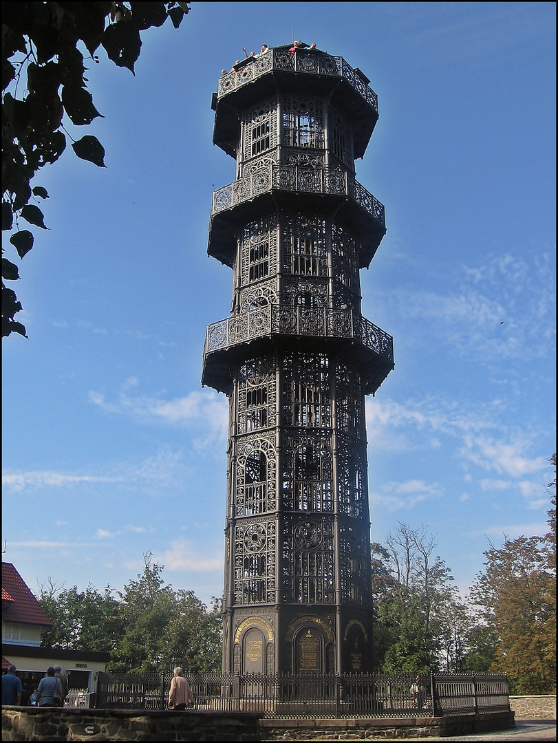 Der Löbauer Turm, der letzte seiner Art