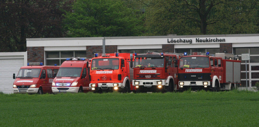 Der Löschzug Neukirchen der Feuerwehr Neukirchen-Vluyn