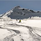 Der Lohn für den schweißtreibenden Aufstieg ....