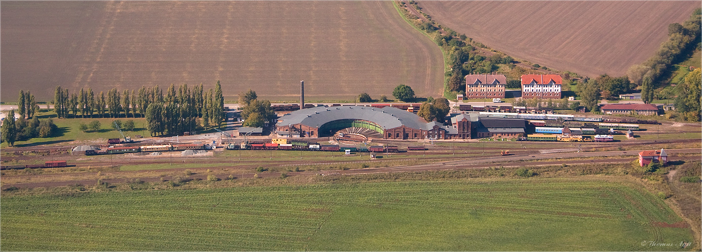 Der Lokschuppen Staßfurt