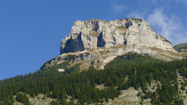 Der Loser unter blauem Himmel