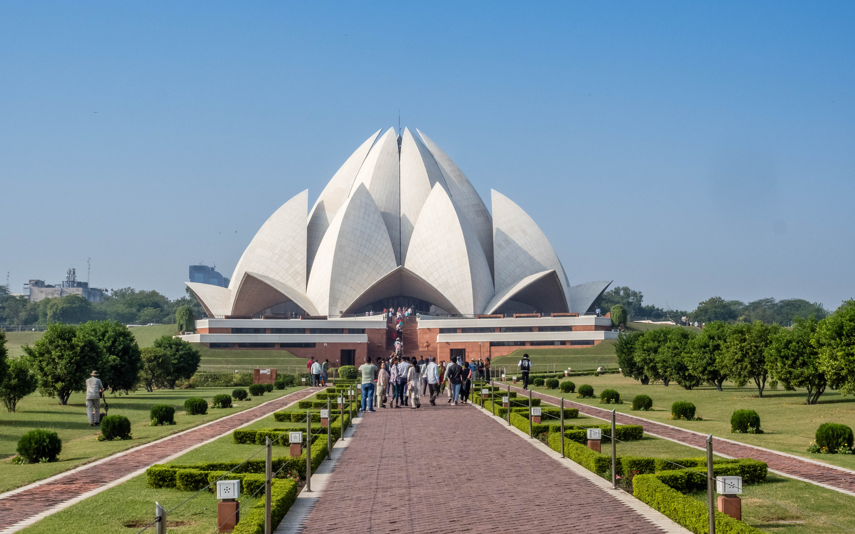 Der Lotustempel in Dehli